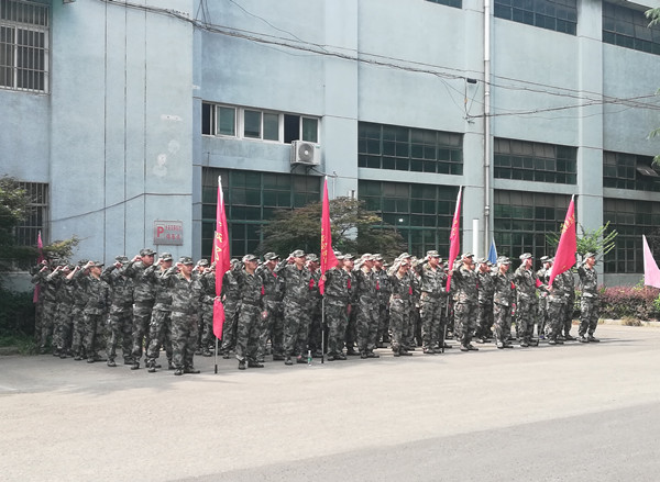 集團參加鼓樓區人武部民兵應急連訓練暨整組點驗活動